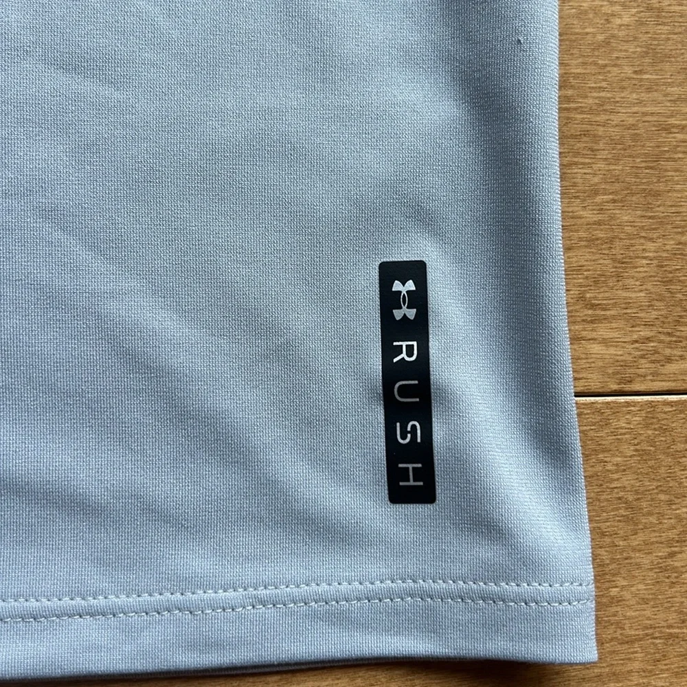 NWT Under Armour RUSH Grey Athletic Tank - Picture 5 of 8